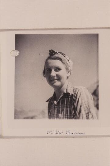 Millie Baker. Mildred Ethel Baker