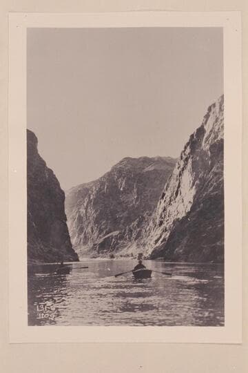 Boulder Canyon. Boats of the Galloway-Stone party
