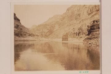 Vulcans Anvil--Lava Pinnacle from camp at beach. Mile 177.7