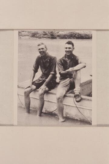 John Marshall and Fred Felton.  Cataract Canyon