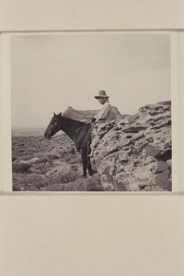 Sid Whiskers. Trail to Rainbow Bridge. Sid may be part Piute