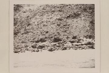 One of the Nevills sadirons in Cataract Canyon. Below Mile 204 1/4. Probably Rapid #23, 1940, July 15