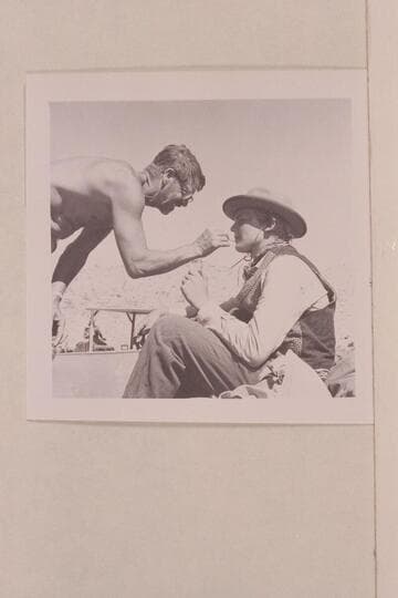 Frank LaRue makes up Buzz Belknap as Andy Hall.  Gods Pocket