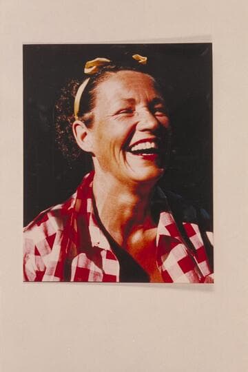 Mary Beckwith at Jones Hole Creek, Mile 218 1/2