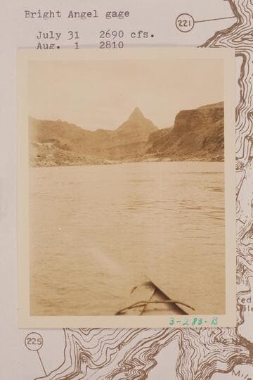 Down river to Diamond Peak from Mile 221.5-222