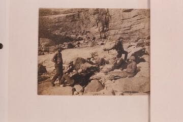 "A Noonday Rest in Marble Canyon"