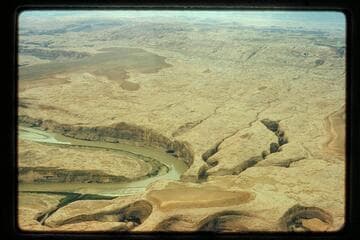 Mouth of Halls Creek lower left
