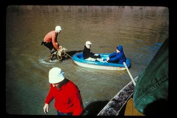 Heavy boating at The Portal