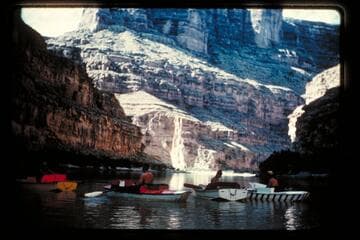 8 foot prams above Dark Canyon