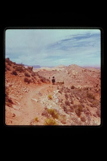 Right bank trail into Cha Canyon