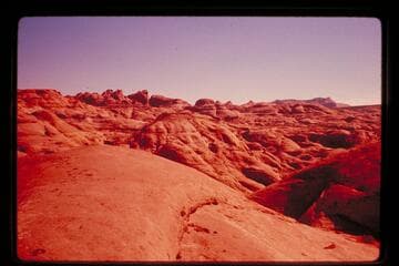 East from east of head of joint to buttes west of Nasja Creek