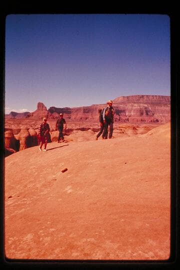 Topping out of Anasazi Canyon
