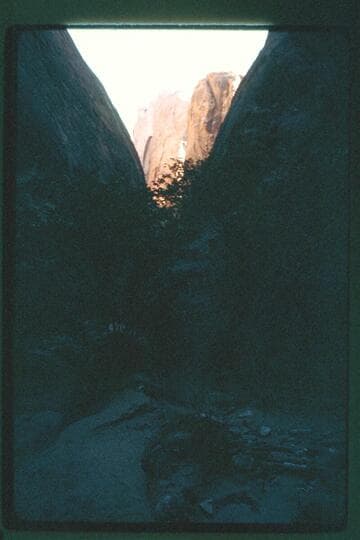 North up joint from Anasazi Canyon