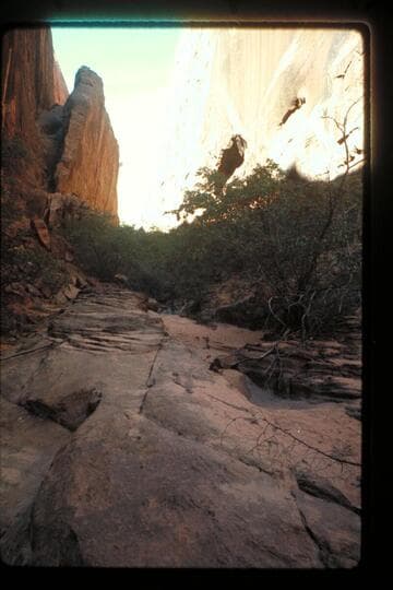 North up fault from ledge of 73