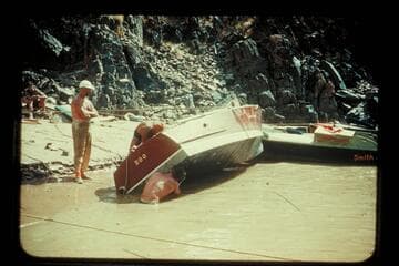 "Boo" in Drydock, Salt Ck., Mile 94