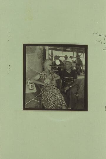 Mary Ogden Abbott and Marston at Art Greene's