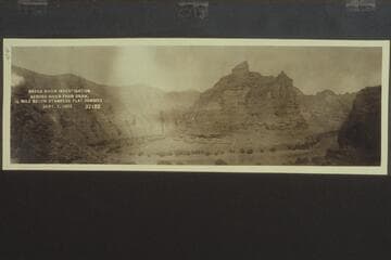 Green River Investigation: Across River from Draw, 1/4 Mile below Stampede Flat Damsite