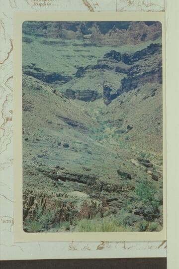 Burro Canyon; separate upper and lower valleys