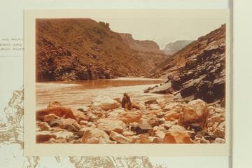Upriver from head of Serpentine Rapid