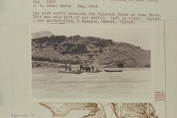 Spencer, Marks, Jones pack outfit crossing at Lees Ferry