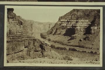Green River Investigation: Upstream in Desolation Canyon from Rock House Canyon