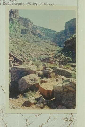 Redwall Canyon tributary to Shinumo Creek