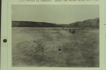 In the Rapids, Green River, up from Mile 112.1.  Brown-Stanton party