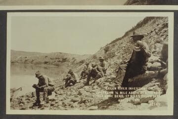 Green River Investigation; upstream 1/2 mile above beginning of Horseshoe Bend, 17 miles below Jensen