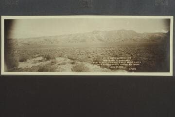 Green River Investigation; north half of panorama, west across Red Wash, 8 miles above Jensen