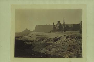 10.  A Typical Scene in Monument Valley.  Monument Valley will be thoroughly explored and mapped by the Expedition