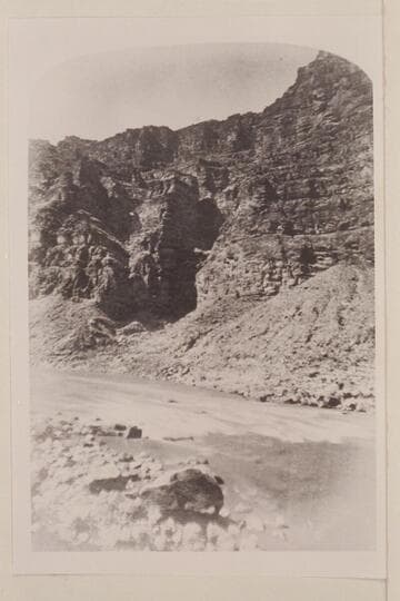 "Views on the Colorado River", Cataract Canon Series. Broken Wall