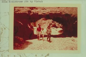 Natural Bridge in Tuckup Canyon about halfway between Cottonwood Canyon and the River