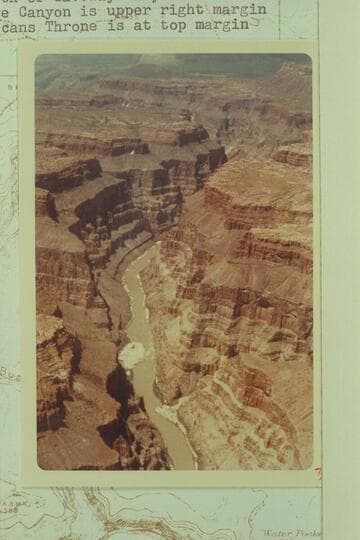 Down Grand Canyon from Mile 170 1/2