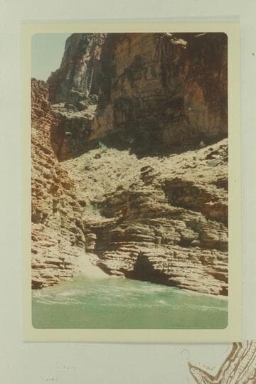 Mouth of Matkatamiba Canyon?  Prevost saw no cairn at this side canyon