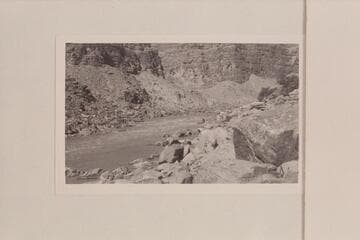 Salvage efforts in Rapid No. 24. U. S. Geological Survey sadiron