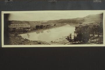Green River Investigation: Downstream in Desolation Canyon, from above Desert Springs Wash