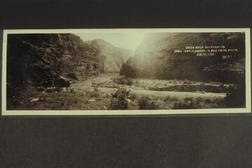 Green River Investigation: Down Temple Canyon, 1/2 Mile above Mouth