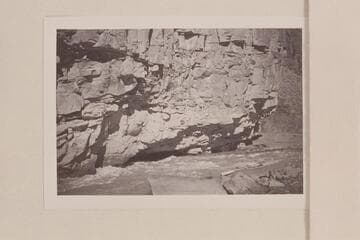 Holmstrom's boat at Lower Disaster Rapid