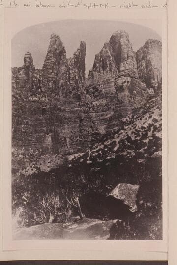 "Views on the Green River", Split Mountain Canon Series