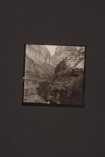 Up lagoon at mouth of Supai Creek