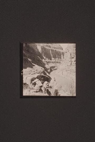 Location monuments at the mouth of Havasupai Creek