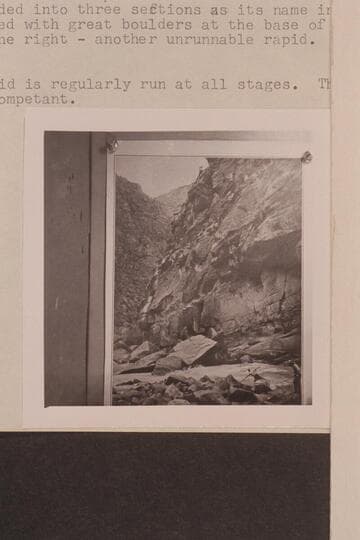 Lining of a Kolb boat at Triplett Falls