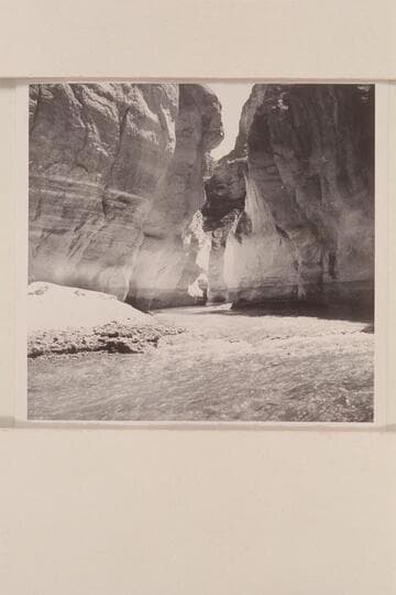 Looking into the mouth of Supai Creek
