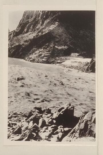 Looking across head of Separation Rapids. From print T5 in Lint album