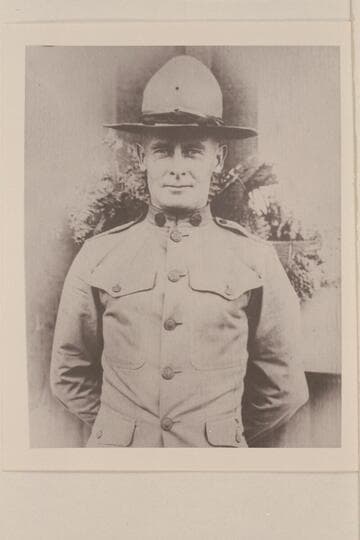 John Goodman.  Eldest son of Frank V. Goodman.  World War I.  "This is just as natural as life of Jack."