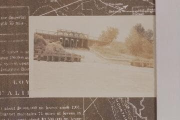 Sharp's Heading where the Imperial Canal spills its waste to the Alamo. This point is about sea level and there is a 200-ft. drop between here and Salton Sea