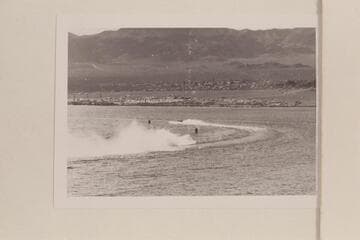 The south turn and the Boulder City Beach, Gold Cup Race