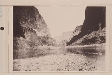 Up river from Whitmore Beach; Mile 188, Grand Canyon