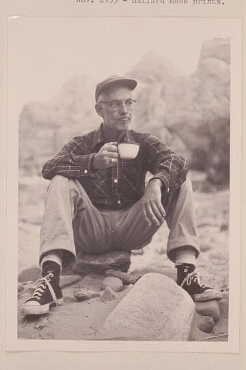 Ballard Atherton. Ballard entered the river area at Mesa Verde and in 1955 went by trail to Rainbow Bridge and into Navajo Canyon