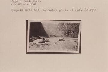 Backus Rapid in the Canyon of Ladore- Page-West party